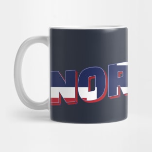 Norway Vintage style retro souvenir Mug